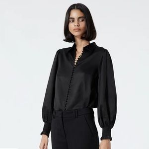 New The Kooples Satin Top - Fits size S